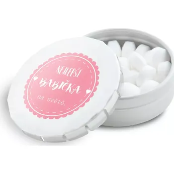 Bonbon Sablio Mentolky Nejlepší babička: 3 ks