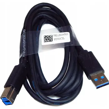 Datový kabel Originální kabel DELL USB A na USB B 3.0, 1,8 m