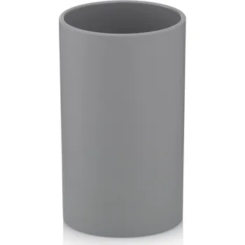 Držák na kartáček STOJÍCÍ KELÍMEK NA KARTÁČKY ŠEDÝ KELA LIS