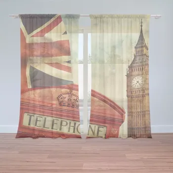 Záclona Sablio Záclony Londýn 4: 2ks 150x250cm