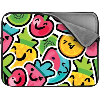 pouzdro na notebook Sablio Obal na notebook Veselé ovoce - 13"