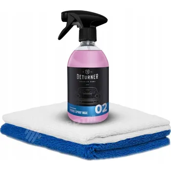 Autovosk DETURNER HYBRIDNÍ SPRAY VOSK + MIKROVLÁKNO QUICK 500ML