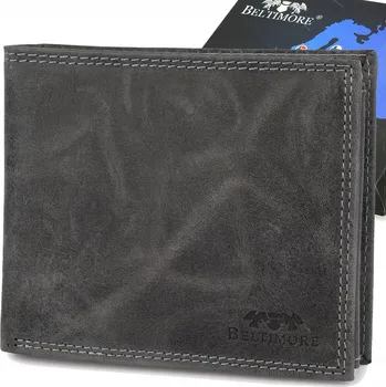 Peněženka Beltimore pánská peněženka z pravé kůže černá - muž
