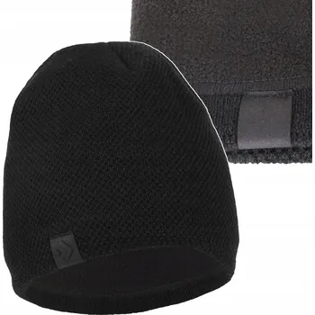 Čepice Moraj zimní čepice beanie černá, univerzální velikost