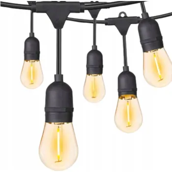 Dekorativní svítidlo Světelný řetěz zahradní lampičky 10 metrů 10 LED