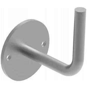 Zábradlí DRŽÁK MADLA NA ZEĎ 80X75 AISI 304 SATÉN