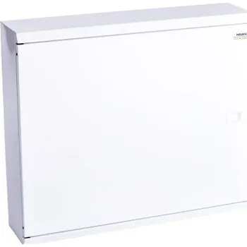 modulární přístroj a rozvaděč Noark 109814 EMFS2 48W Velkoobsahová rozvodnice, montáž na omítku, 2x24 modulů, bílé dveře, včetně NPE svorkovnice (EMFS2 48W)