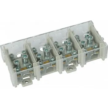 Elektroinstalační krabice Stoupací svorkovnice SEZ HSV 35 K, průřez hlavního vodiče 10-35mm2, vedlejšího vodiče 2,5-6mm2, 4póly, IP 20, s krytem (SEZ HSV 35 K)