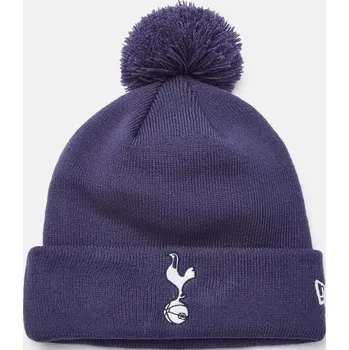 Čepice TOTTENHAM HOTSPUR FC Zimní čepice Tottenham Hotspur FC, New Era, tmavě modrá, bambule
