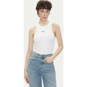 Pepe Jeans dámské bílé tílko MARIAN - S