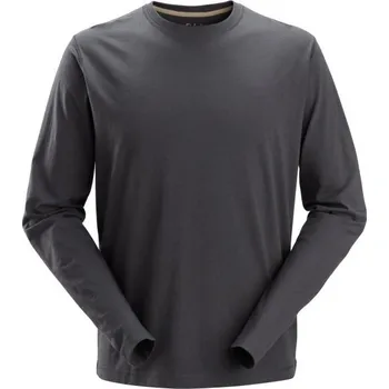 Pánské tričko Snickers Workwear | Triko classic s dlouhým rukávem šedá - M / M