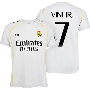 Real Madrid FC Dres Real Madrid 25/26 Vini Jr. oficiální replika Velikost: XL