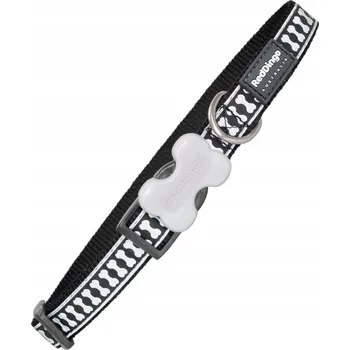 Obojek pro psa Materiálový obojek pro psa Red Dingo vel. L/XL