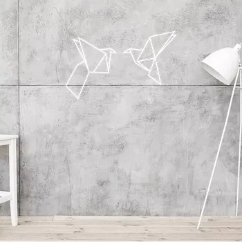 samolepka Sablio Samolepka na zeď: Origami