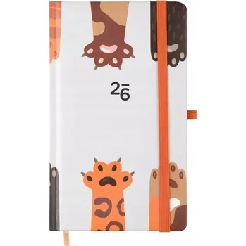 Kalendář ALBI KAPESNÍ TÝDENNÍ KALENDÁŘ se zavíráním na gumičku A6 2025