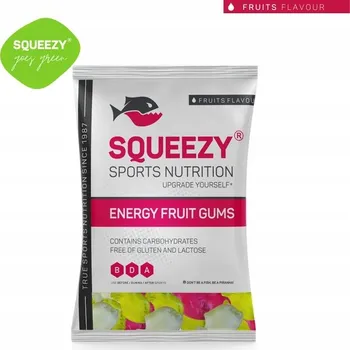 Bonbon SQUEEZY Energetické ovocné želé Energy Fruits Gum 100 g