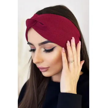 Čelenka Ivon Dámská čelenka Semihacy vínová Univerzální