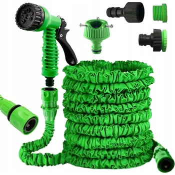 Zahradní hadice Elastická zahradní hadice se zavlažovačem a spojkou 45 m