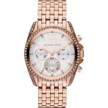 Hodinky Michael Kors Dámské analogové hodinky Sphaxog růžovo-bílá Univerzální