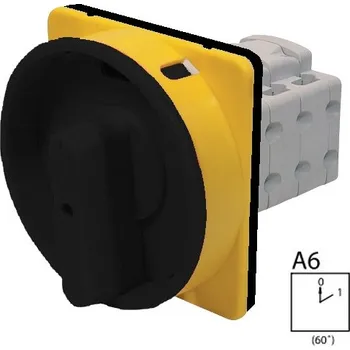 Stykač SEZ S63 JUG 1103 A6R Vestavný vačkový spínač s těsněním,uzamykatelný na visací zámky 63A
