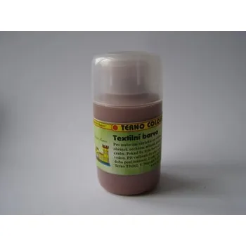 Výtvarná barva Barva na textil 20 g - odstín č.09 - světle hnědá