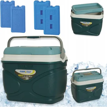 Lednice Velká turistická lednice Pinnacle 20L Modrá + 4 chladicí vložky 2x 500ml 2x 1000ml