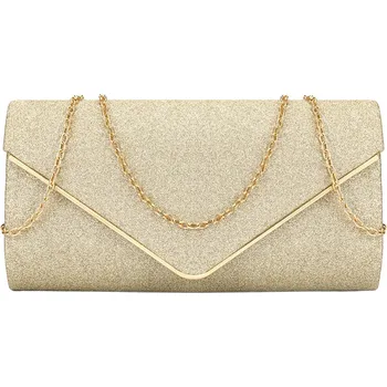 EdiBazzar kabelka psaníčko syntetické zlaté