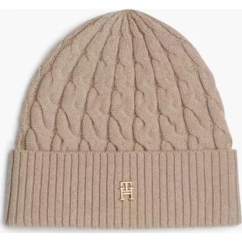 Čepice Tommy Hilfiger dámská béžová čepice - OS