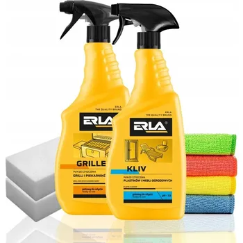 Zahradní nábytek ERLA sada pro čištění zahradního nábytku, grilu, technoratanu a plastu