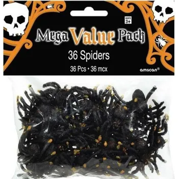 Obraz Pavouk Amscan 4 x 5 cm, 36 ks