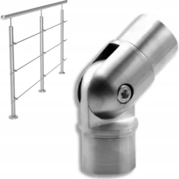 Zábradlí KLOUBOVÉ KOLENO Ø42,4X2,0MM AISI304 Nerezové Zábradlí Montážní Prvek