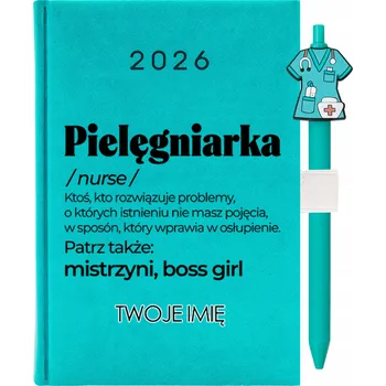 Kalendář Knižní kalendář 2026 A5 FunnyCase vícebarevný