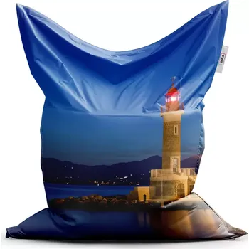 Sedací pytel Sablio Sedací vak Classic Noční maják - 200x140 cm