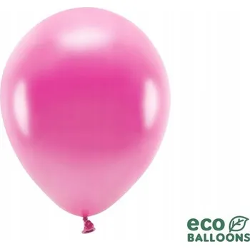 Balónek Eko metalické balónky fuchsiové 30 cm 100 ks