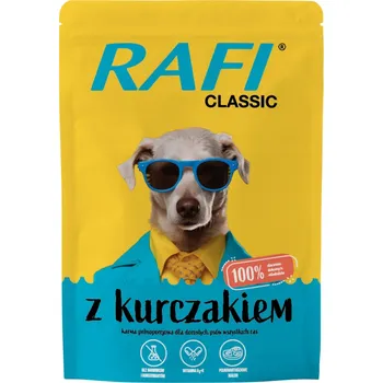 Krmivo pro psa Rafi mokré krmivo pro kuře 0,4 kg