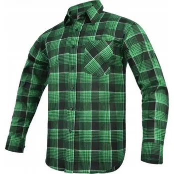 Pánská košile Flanelová košile Art Mas Modar Green vel. 46