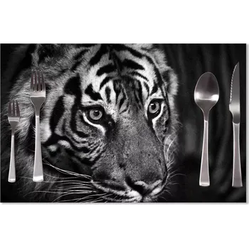 prostírání Sablio Prostírání Černobílý tygr: 40x30cm