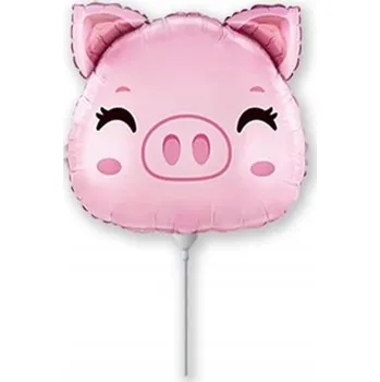 Balónek FÓLIOVÝ BALÓNEK 14" HLAVA PRASÁTKA