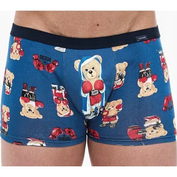 Boxerky Pánské boxerky Cornette Tattoo 280/250 Boxer 2 vel. L (48) - Boxující medvídci