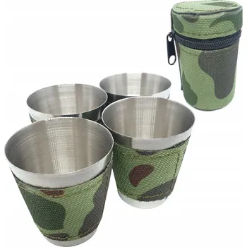 Sklenice Sklenice na vodku Gentelo zelené 30ml 4 ks