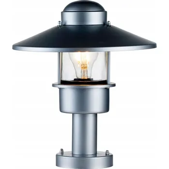 Stojací lampa Elstead Lighting Klampenborg KLAMPENBORG-PED-SIL stojací sloupek 1x60W/E27