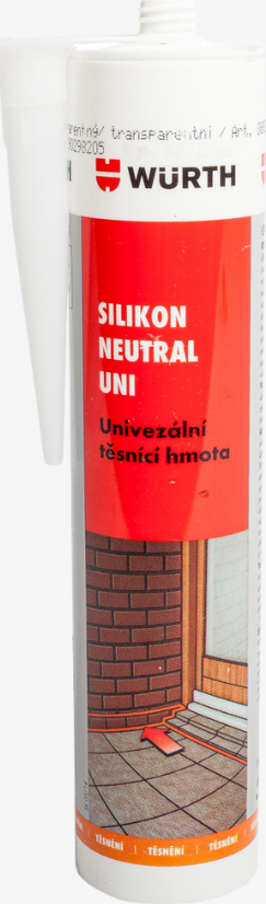 Silikonový tmel - transparentní