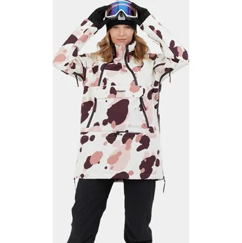 FUNDANGO Dámská lyžařská bunda Hooper Eco M BÍLÁ|RŮŽOVÁ