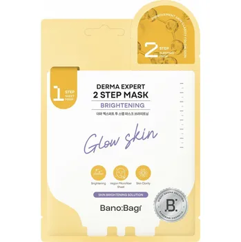 Pleťová maska BANOBAGI Dvoufázová rozjasňující maska Derma Expert Brightening (2 Step Mask) 25+2 g + 2 měsíce na vrácení zboží