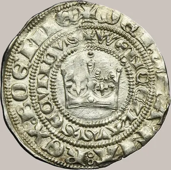 Pražský groš, Václav II. Sm2 3,81 g