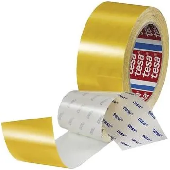 Lepicí páska TESA Lepící páska pro značení podlah PET proti poškrábání, žlutá