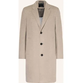 Zegna Pánský Kašmírový Kabát, černošedá, 50