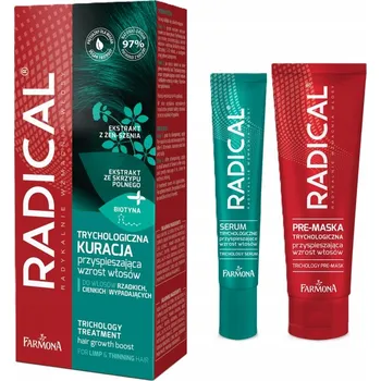 Vlasová regenerace Přípravek pro zahuštění vlasů Farmona Radical 70 ml stimulující růst