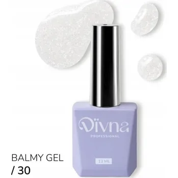 Lak na nehty DIVNA Balmy Gel 30 gel v lahvičce/kelímku s třpytkami 13 ml na nehty