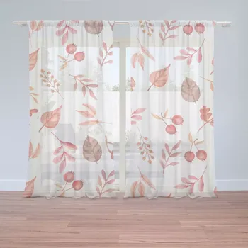 Záclona Sablio Záclony Podzimní harmonie: 2ks 150x250cm